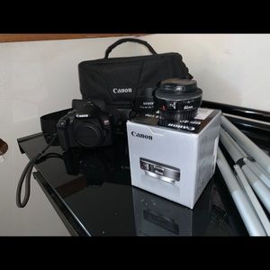 Canon Rebel T7 DSLR & 40mm Pancake Lens